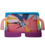 استند پاپیتی طرح رنگین کمانی 6 / تبلت سامسونگ Galaxy Tab A8 / T290-T295