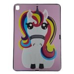 کاور ژلهای طرح یونیکورن صورتی / تبلت اپل مدل iPad 9.7 inch / Air / Air 2 / New / Pro 2