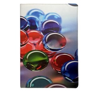 کیف کلاسوری طرح تیله رنگی / تبلت سامسونگ Galaxy Tab A8 - X200-X205