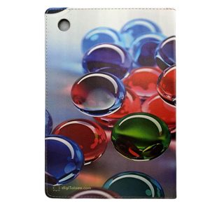 کیف طرحدار (با قاب اصلی) تیله رنگی | تبلت سامسونگ Tab A8 (X200-X205)