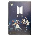 کیف کلاسوری طرح بی تی اس (BTS) / تبلت سامسونگ Galaxy Tab A8 - X200-X205