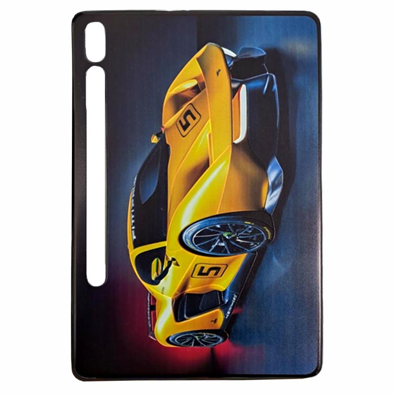 کاور ژله‌ای طرح ماشین / تبلت سامسونگ Galaxy S6 T860-T865