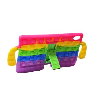 استند پاپیتی طرح رنگین کمانی / تبلت لنوو Tab M8 HD 8505X / M8 FHD 8705