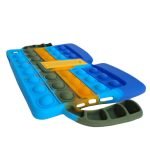 درگاه های استند پاپیتی طرح رنگین کمانی 2 / تبلت اپل iPad mini 1 - 2 - 3 - 4 - 5 / 7.9inch