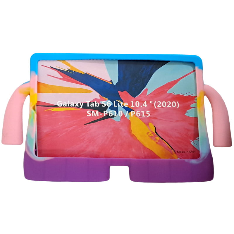 استند پاپیتی طرح رنگین کمانی 6 / تبلت سامسونگ Galaxy Tab S6 Lite / P610-P615