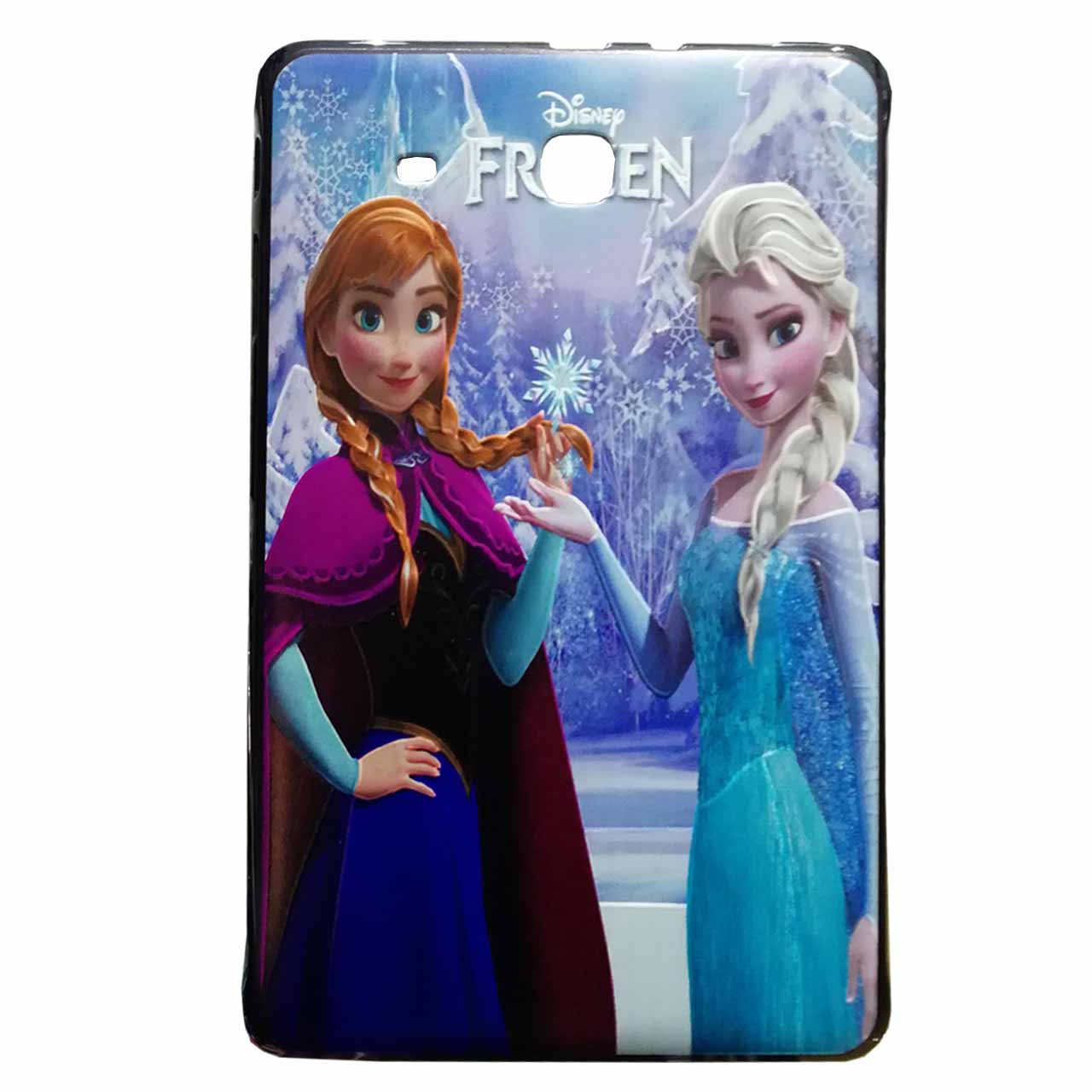 کاور ژله‌ای طرح السا و آنا 1 / تبلت سامسونگ Galaxy tab E T560-T561