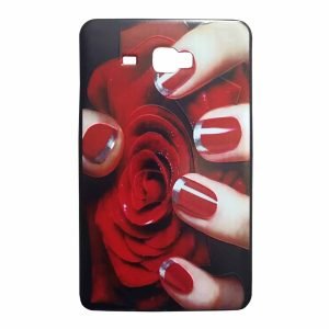 کاور ژله‌ای طرح رز / تبلت سامسونگ Galaxy Tab A T280