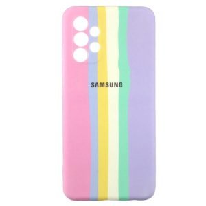 قاب سیلیکونی طرح رنگین کمانی / گوشی سامسونگ Galaxy A13 4G