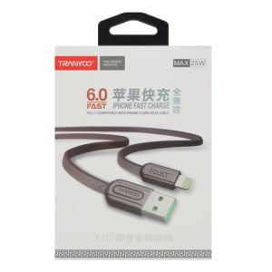 کابل شارژ Lightning ترانیو مدل X10 طول 1 متر