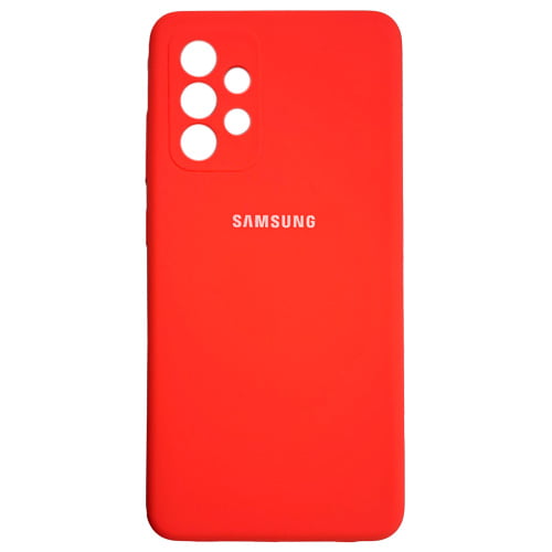 کاور سیلیکونی نارنجی گوشی سامسونگ Galaxy A52