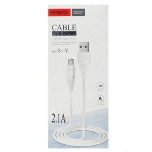 کابل شارژ MicroUSB ترانیو مدل S1-V طول 1 متر