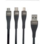 کابل شارژر چند سر 3in 1 ترانیو مدل XS5