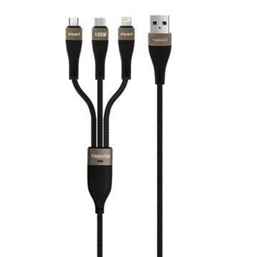 کابل شارژر 3in 1 ترانیو مدل XS5