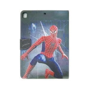 کیف کلاسوری طرح اسپایدرمن 1 | تبلت اپل iPad 9.7 (Air 1-Air 2-New-Pro 2)