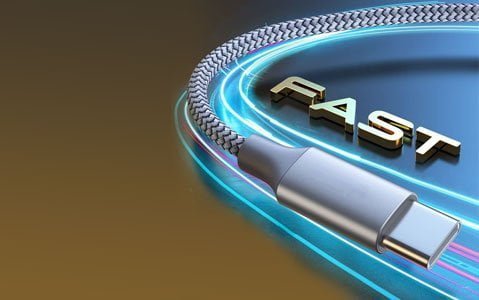 بهره مندی کابل شارژ از فناوری پاور دلیوری