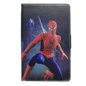 کیف کلاسوری طرح اسپایدرمن 1 / تبلت سامسونگ Galaxy Tab A8 T380-T385