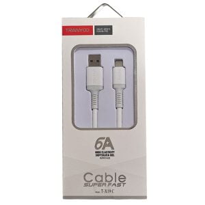 کابل شارژ Type-C ترانیو مدل T-X19C طول 1 متر