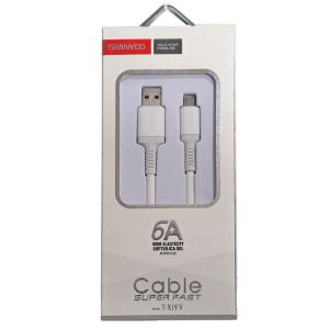 کابل شارژ MicroUSB ترانیو مدل T-X19V طول 1 متر