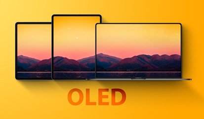 آیپد پرو ، مک بوک پرو و مک بوک ایر به نمایشگر OLED مجهز می شوند.