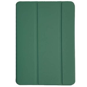 کیف کلاسوری اسمارت سیلیکونی سبز یشمی| تبلت سامسونگ Galaxy Tab A9 Plus/ X210 - X215