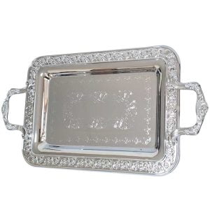 سینی استیل جام جم کد B208 سایز L