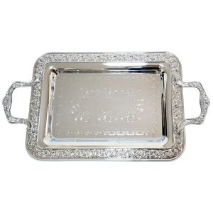 سینی استیل جام جم کد B208 سایز L