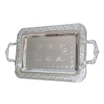 سینی استیل جام جم کد B208 سایز S