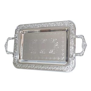 سینی استیل جام جم کد B208 سایز S