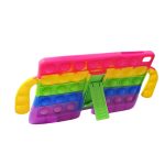 استند پاپیتی طرح رنگین کمانی / تبلت سامسونگ Galaxy tab A T510 - T515