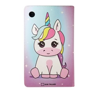 کیف طرحدار (با قاب اصلی) یونیکورن 3 | تبلت سامسونگ Tab A9 (X110-X115)