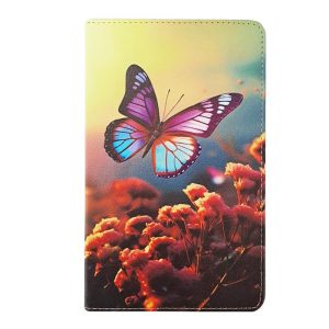 کیف طرحدار (با قاب اصلی) پروانه | تبلت سامسونگ Galaxy Tab A9 - X110-X115